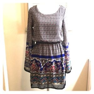 Paisley Lined Dress